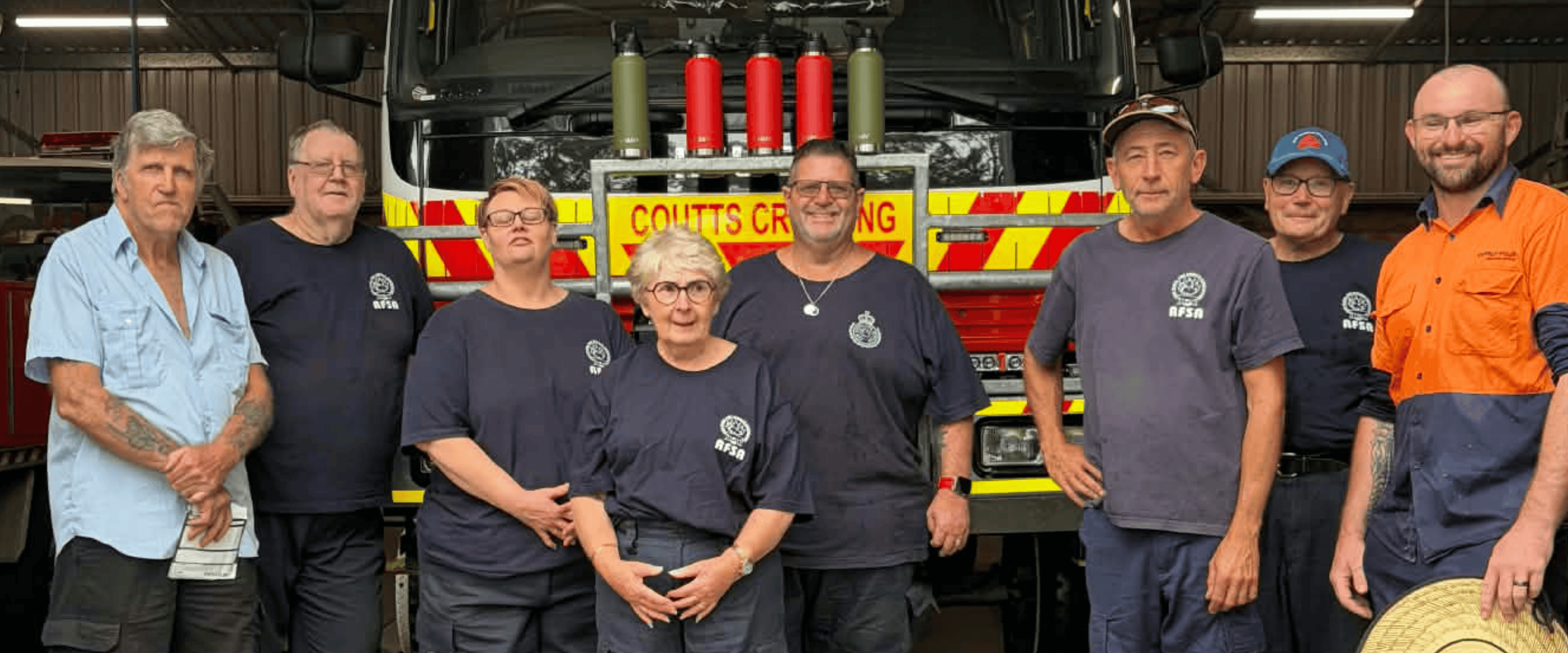 Standing With the Legends at Coutts Crossing RFS