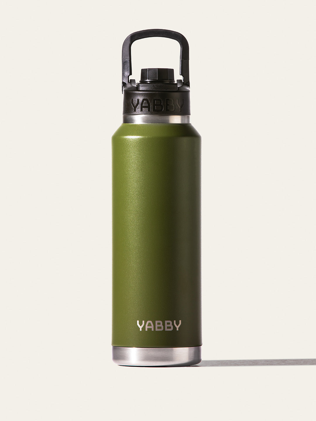1.2L Yabby Green Insulated Stainless Steel Bottle with Swig Lid. Best Green Drink Bottle Australia