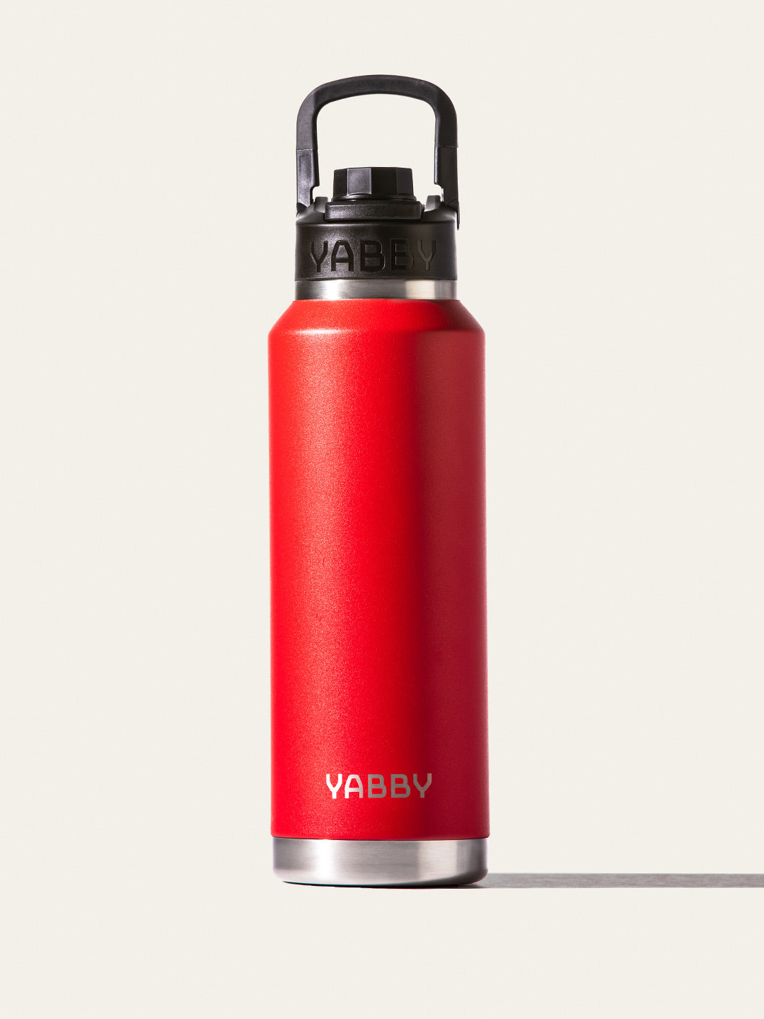 1.2L Yabby Red Insulated Stainless Steel Bottle with Swig Lid. Triple Wall. Keep Hot and Cold for longer. Best Red drink bottle Australia.