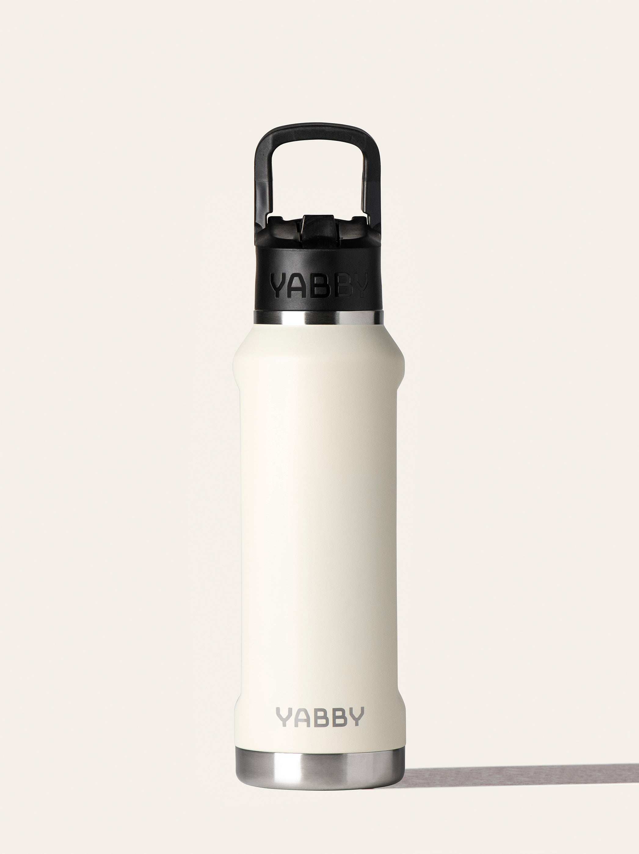 1L Yabby Insulated Stainless Steel 'Ezy Grip' Bottle with Sipper Lid