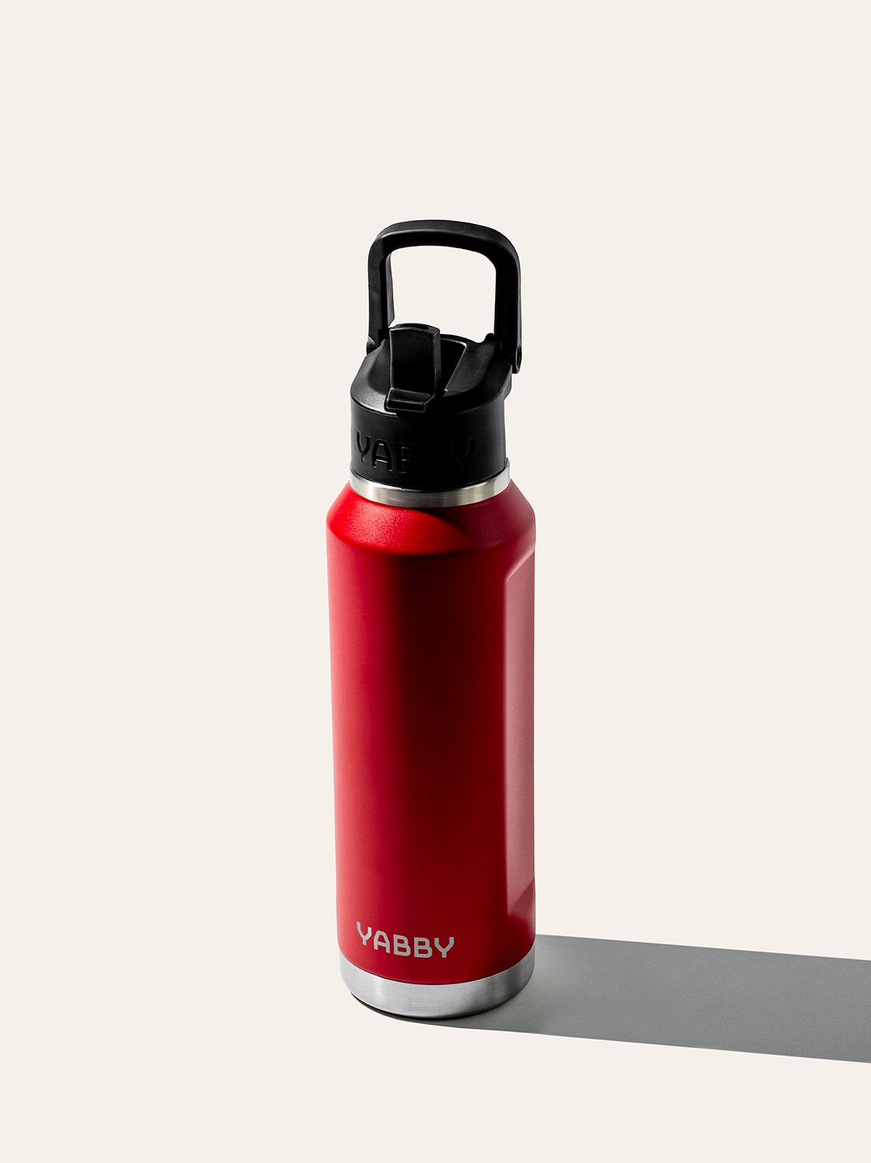 1L Yabby Insulated Stainless Steel 'Ezy Grip' Bottle with Sipper Lid