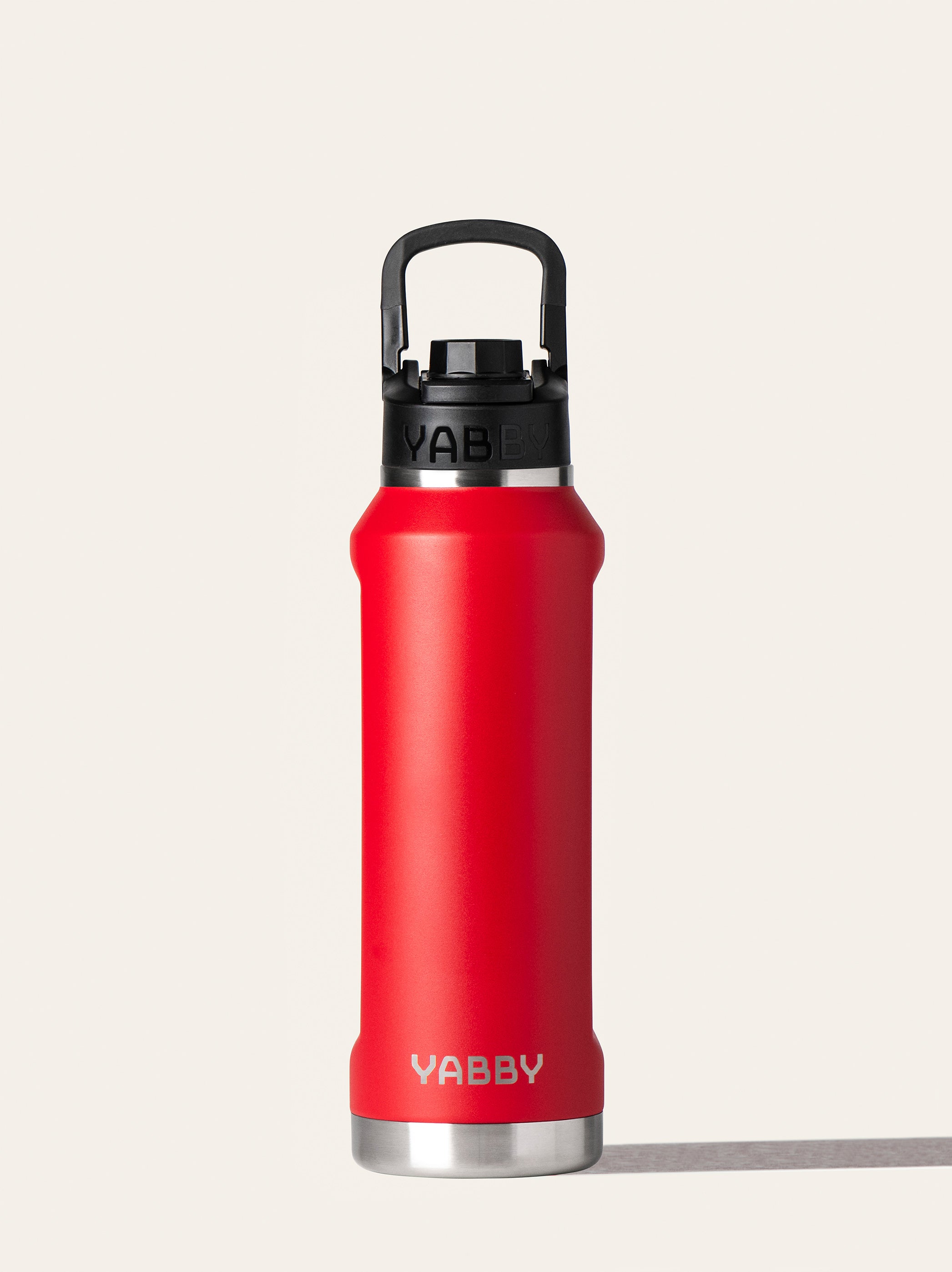 1L Yabby Insulated Stainless Steel 'Ezy Grip' Bottle with Swig Lid