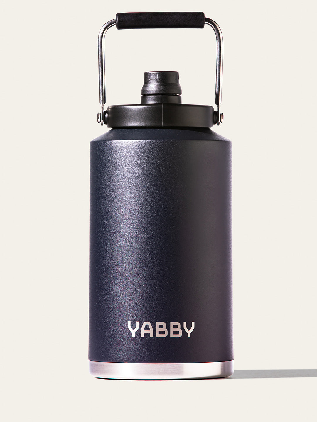 3.8 Litre Yabby Black Insulated Stainless Steel Jug. Triple Wall. Keep Hot and Cold for longer. Best BlackJug Australia.