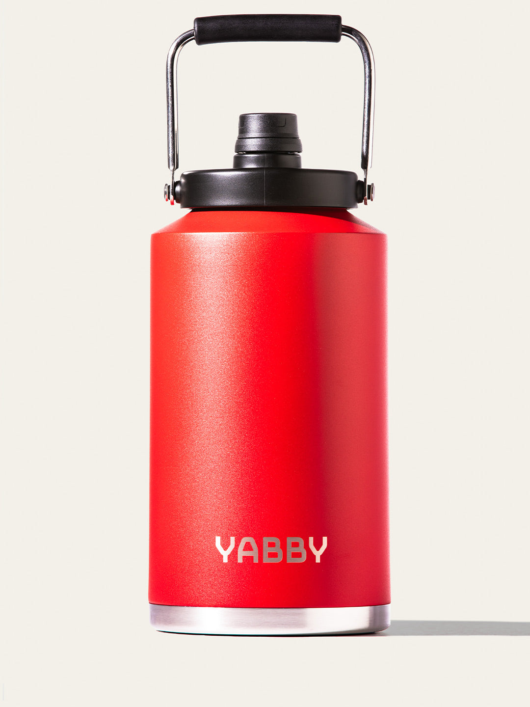 3.8 Litre Red Jug Insulated Stainless Steel by Yabby Outdoors. Keep Hot and Cold for longer. Best Jug Australia.