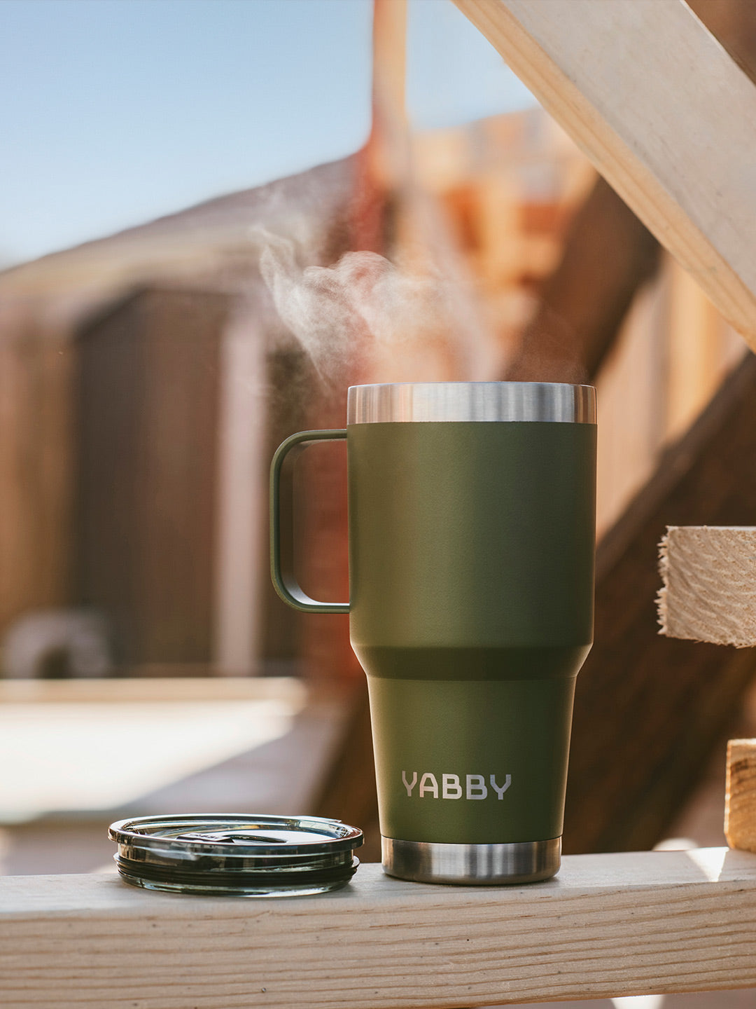 850ml Yabby Insulated Stainless Steel Tumbler With Handle