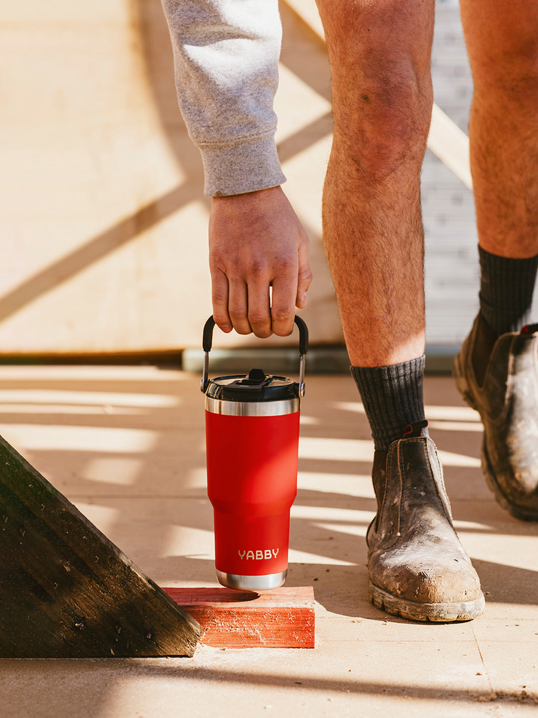 950ml Yabby Tumbler With Handle & Sipper