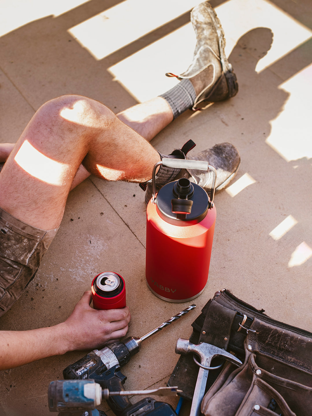 3.8L Yabby Insulated Stainless Steel Water Jug