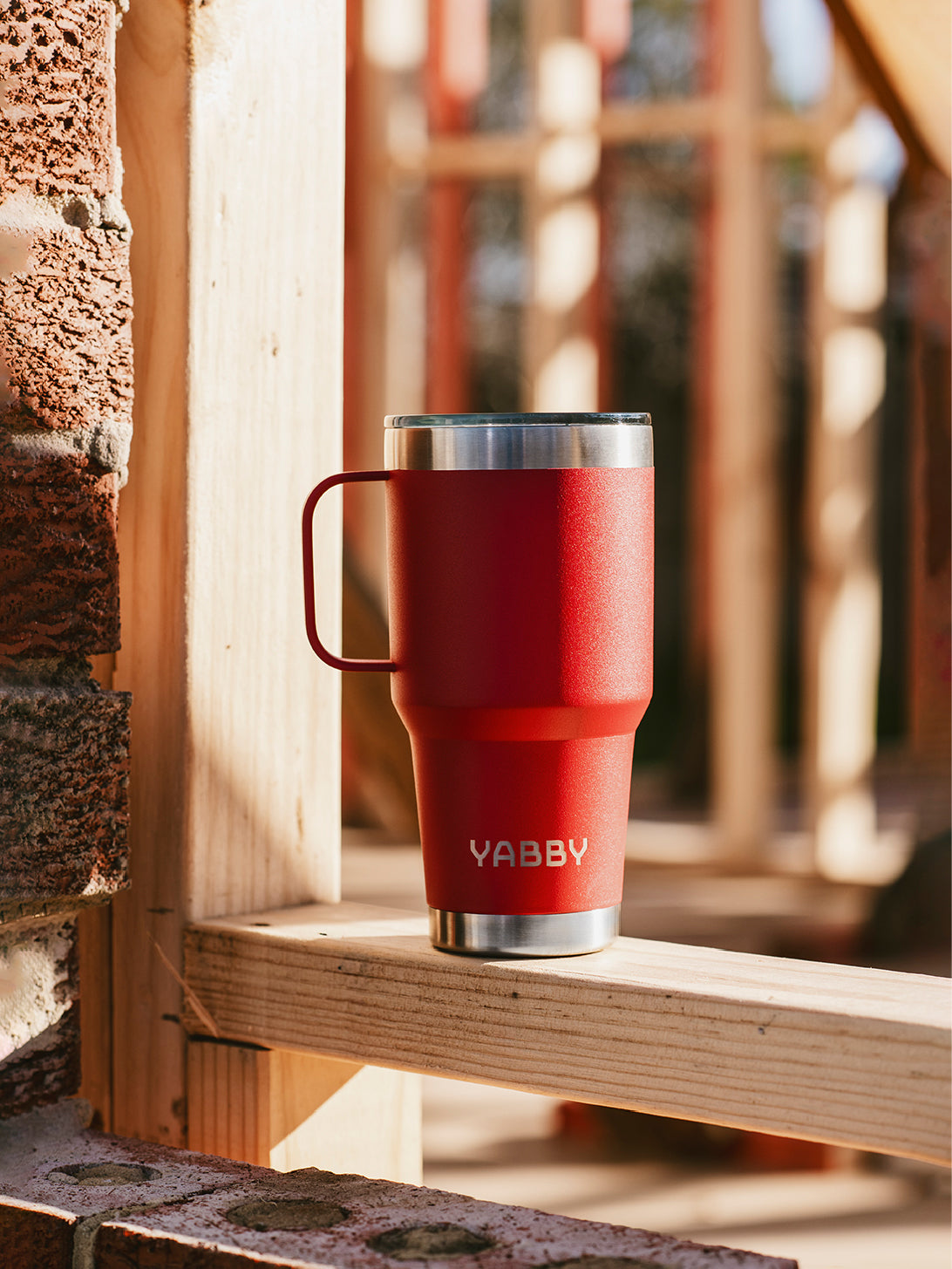 850ml Yabby Insulated Stainless Steel Tumbler With Handle