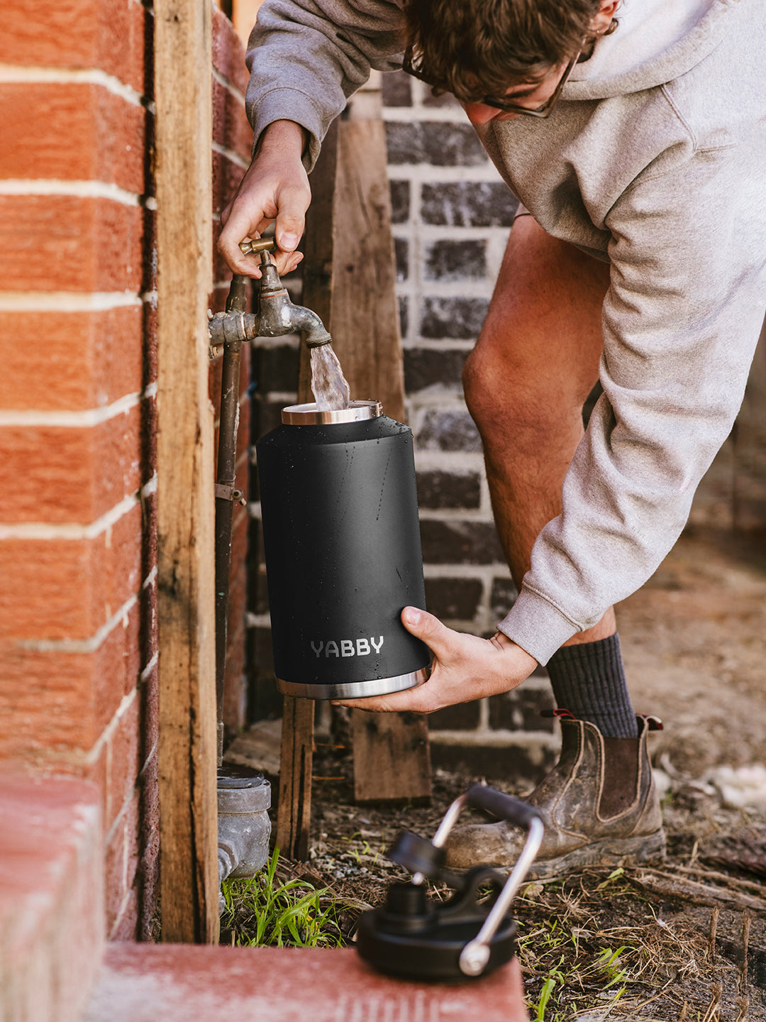 3.8L Yabby Insulated Stainless Steel Water Jug