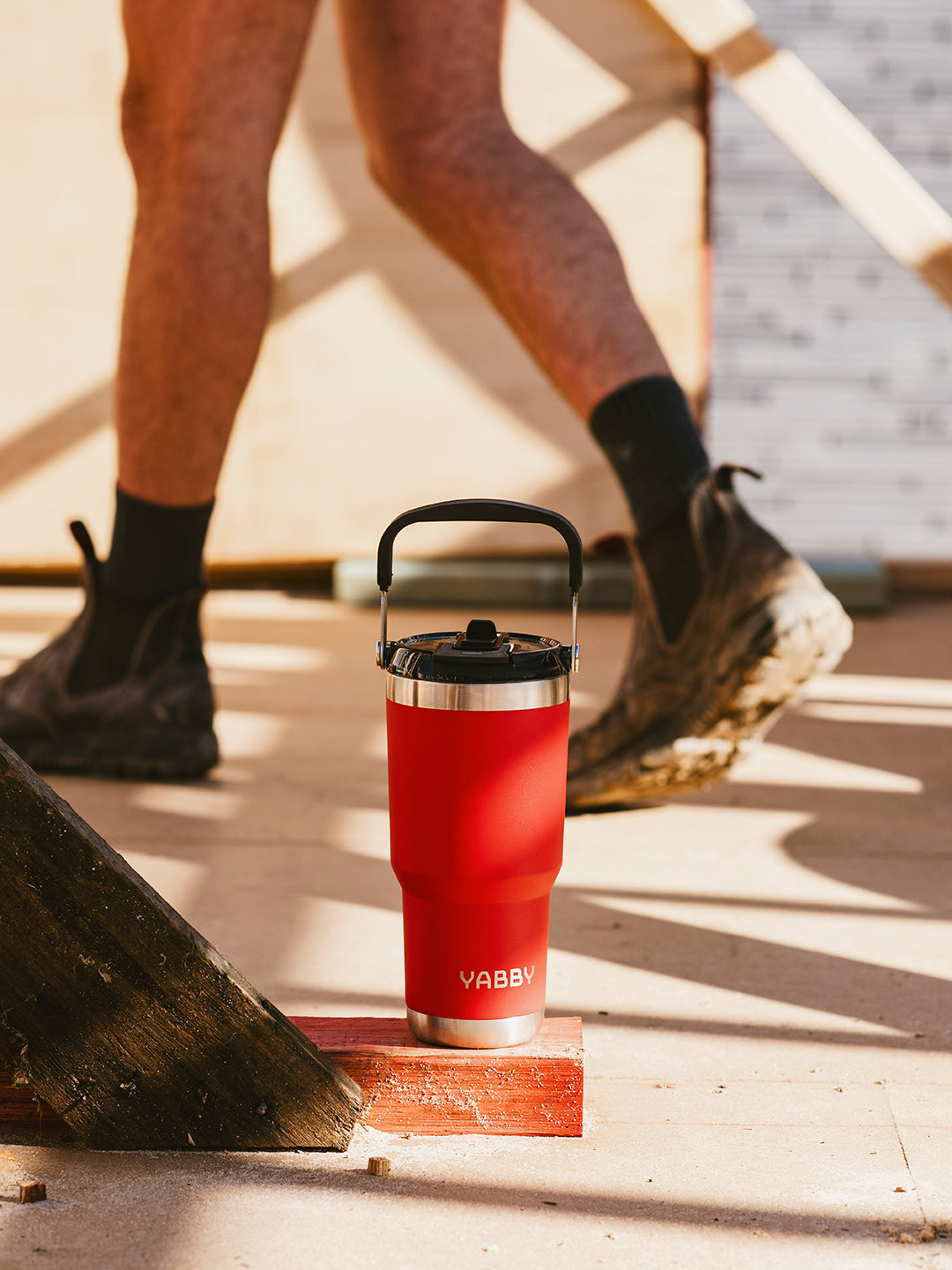 950ml Yabby Tumbler With Handle & Sipper