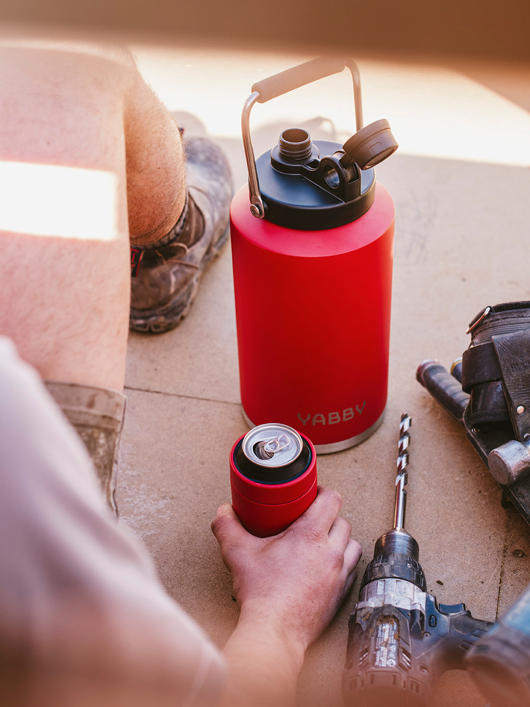 3.8L Yabby Insulated Stainless Steel Water Jug
