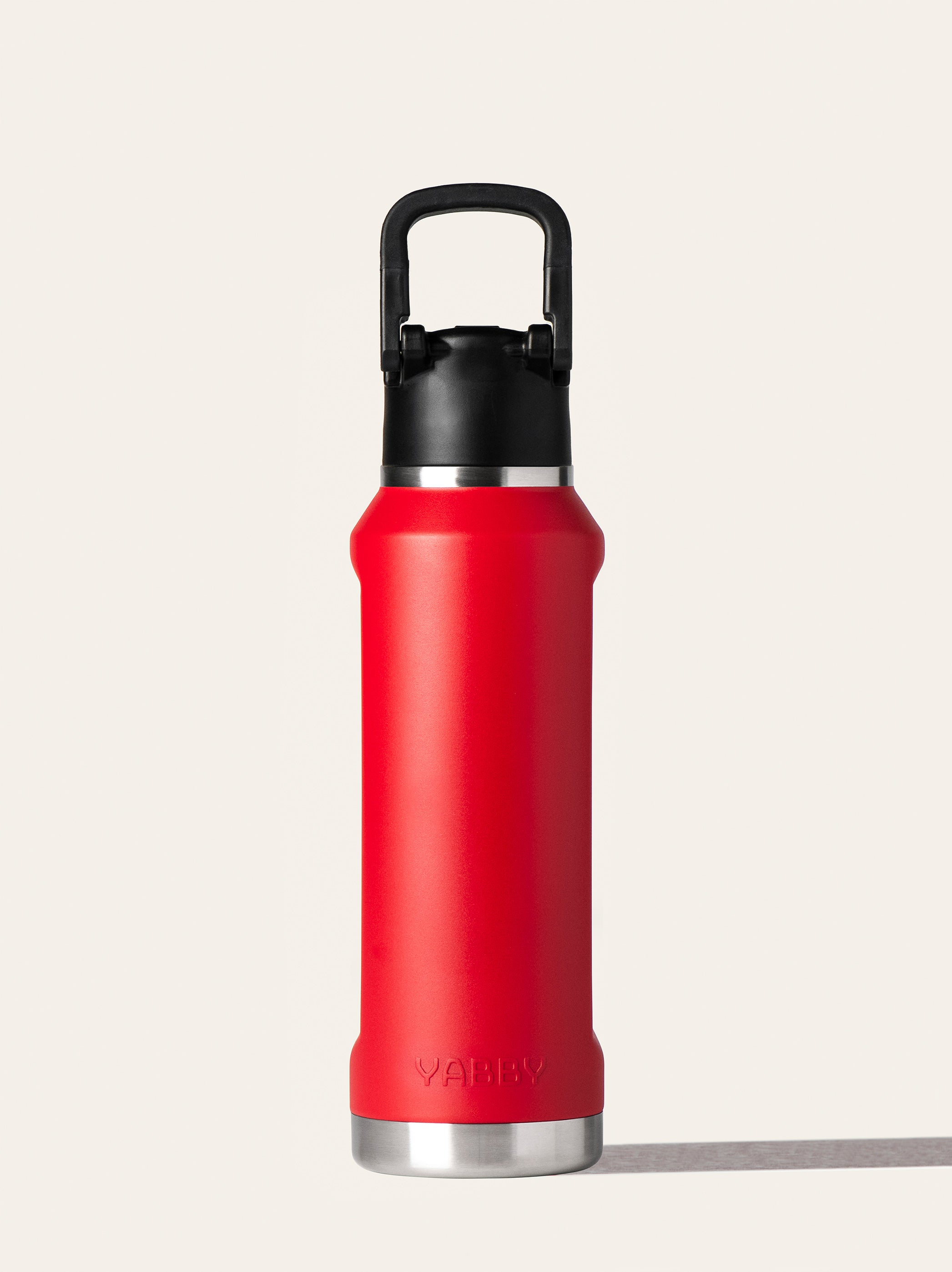 1L Yabby Insulated Stainless Steel 'Ezy Grip' Bottle with Sipper Lid