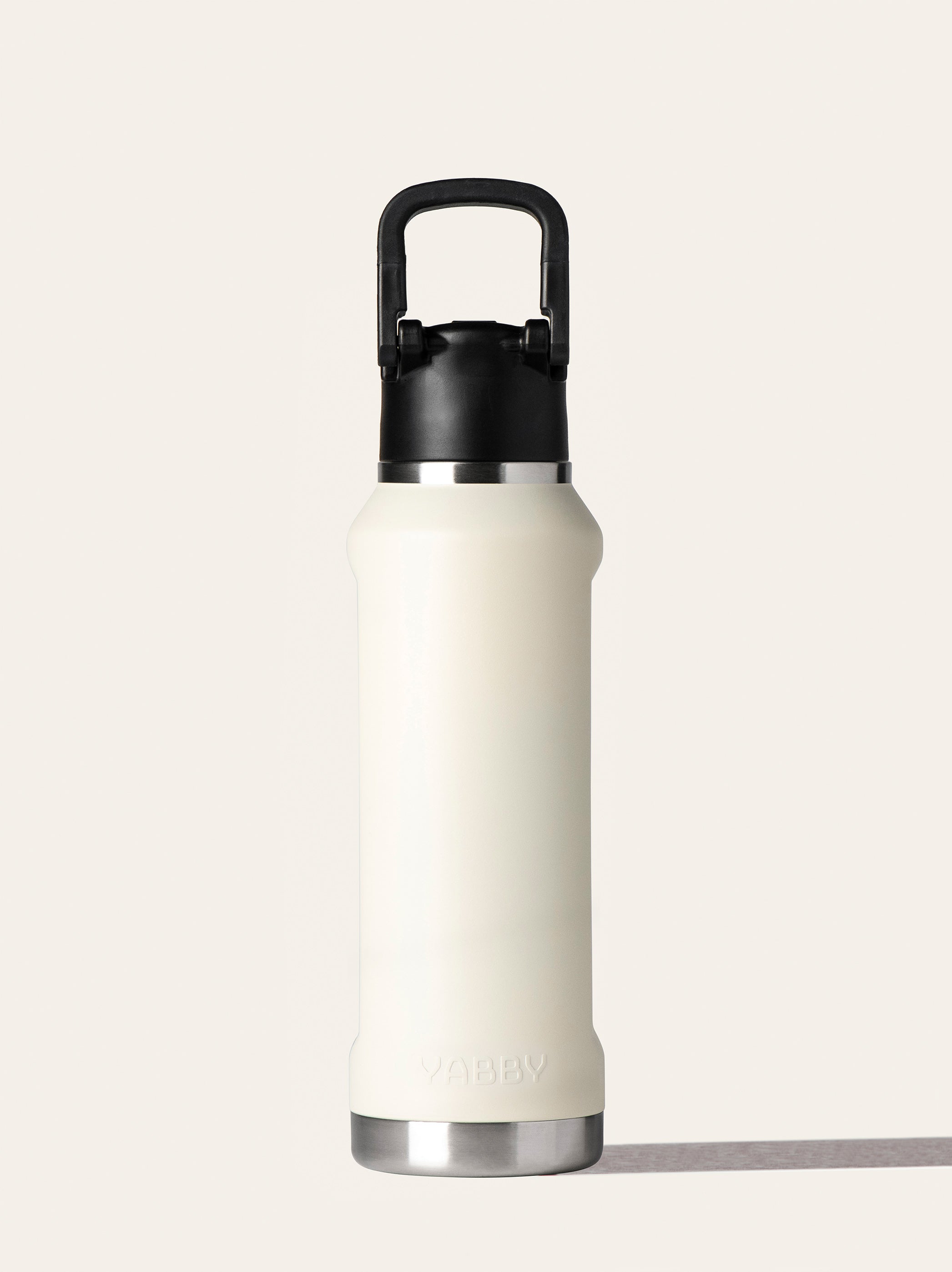 1L Yabby Insulated Stainless Steel 'Ezy Grip' Bottle with Sipper Lid