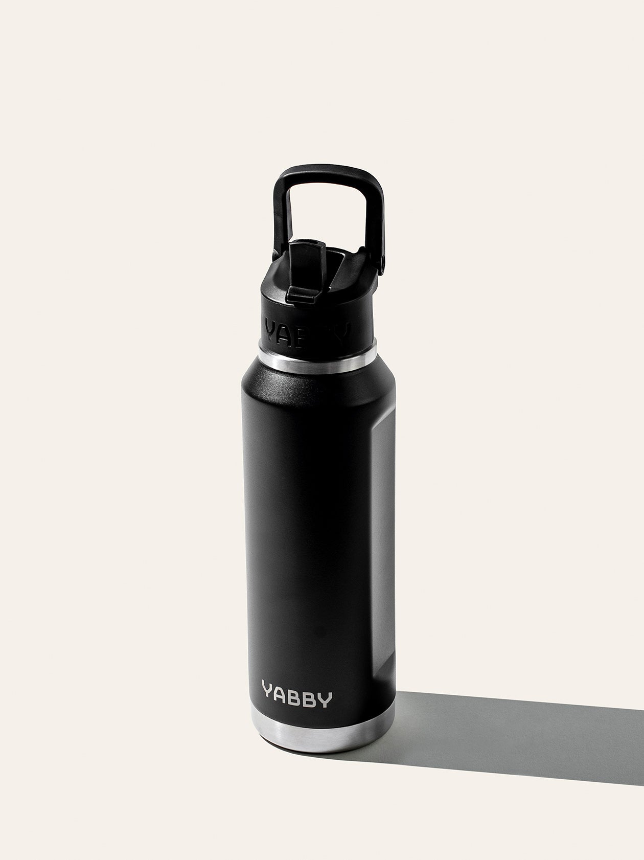 1L Yabby Insulated Stainless Steel 'Ezy Grip' Bottle with Sipper Lid