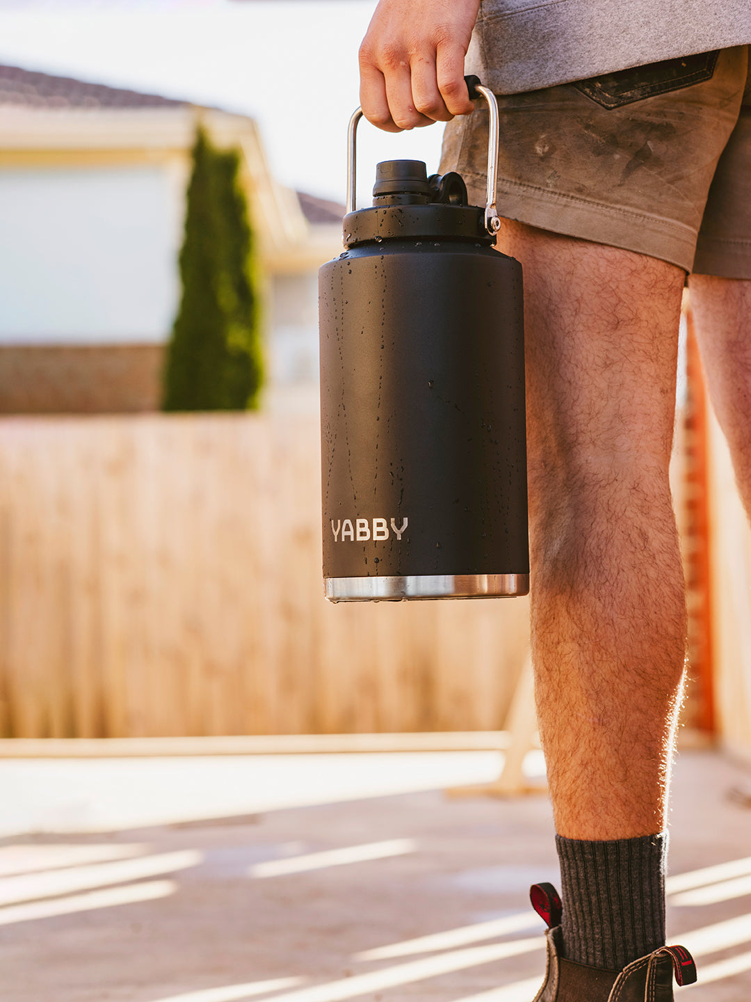 3.8L Yabby Insulated Stainless Steel Water Jug