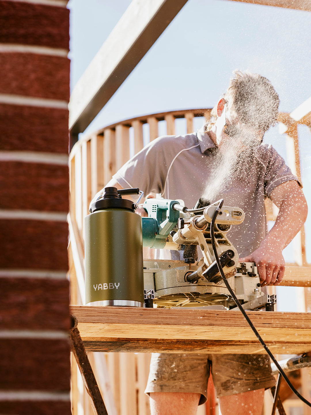 3.8L Yabby Insulated Stainless Steel Water Jug