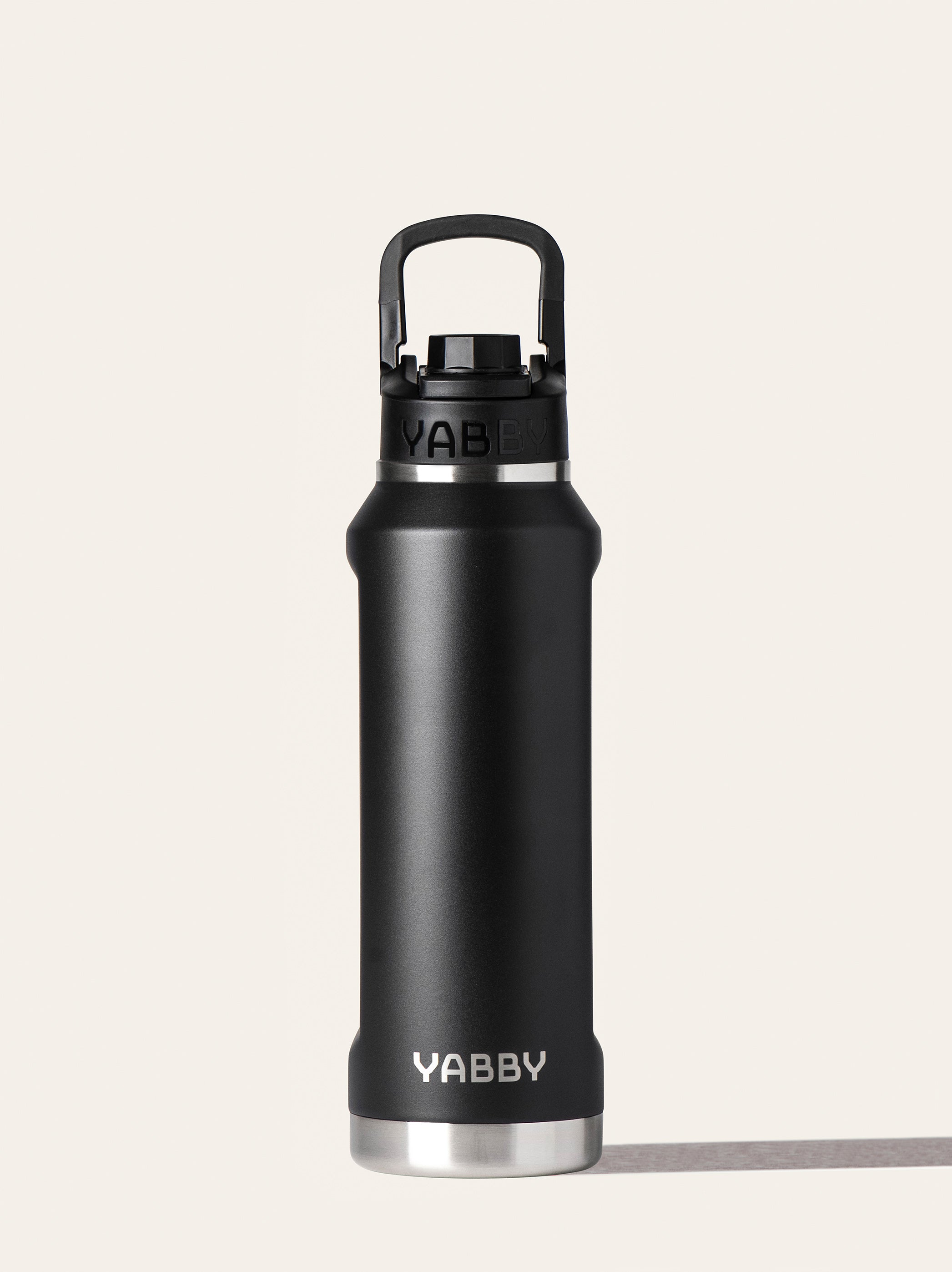 1L Yabby Insulated Stainless Steel 'Ezy Grip' Bottle with Swig Lid